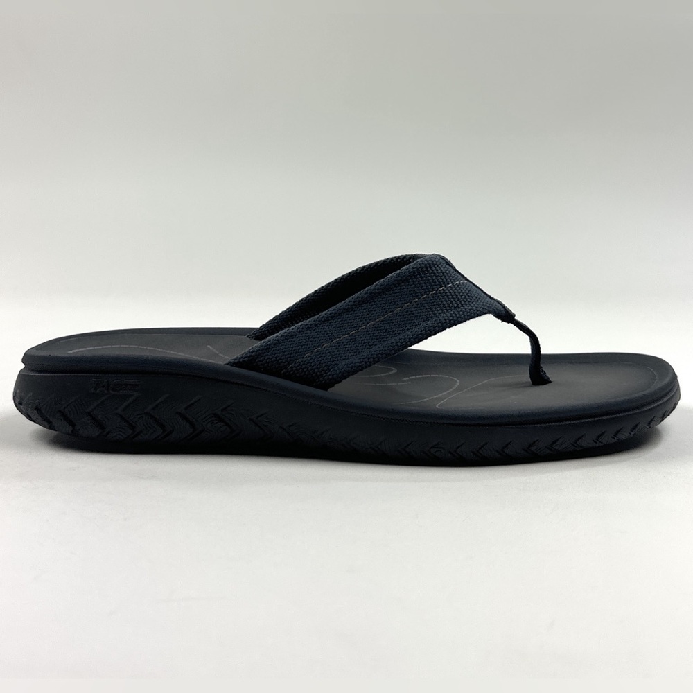 Clarks Wesley Belt Mens Navy Blue Thong Sandals Flip Flop Comfort Beach 26176983